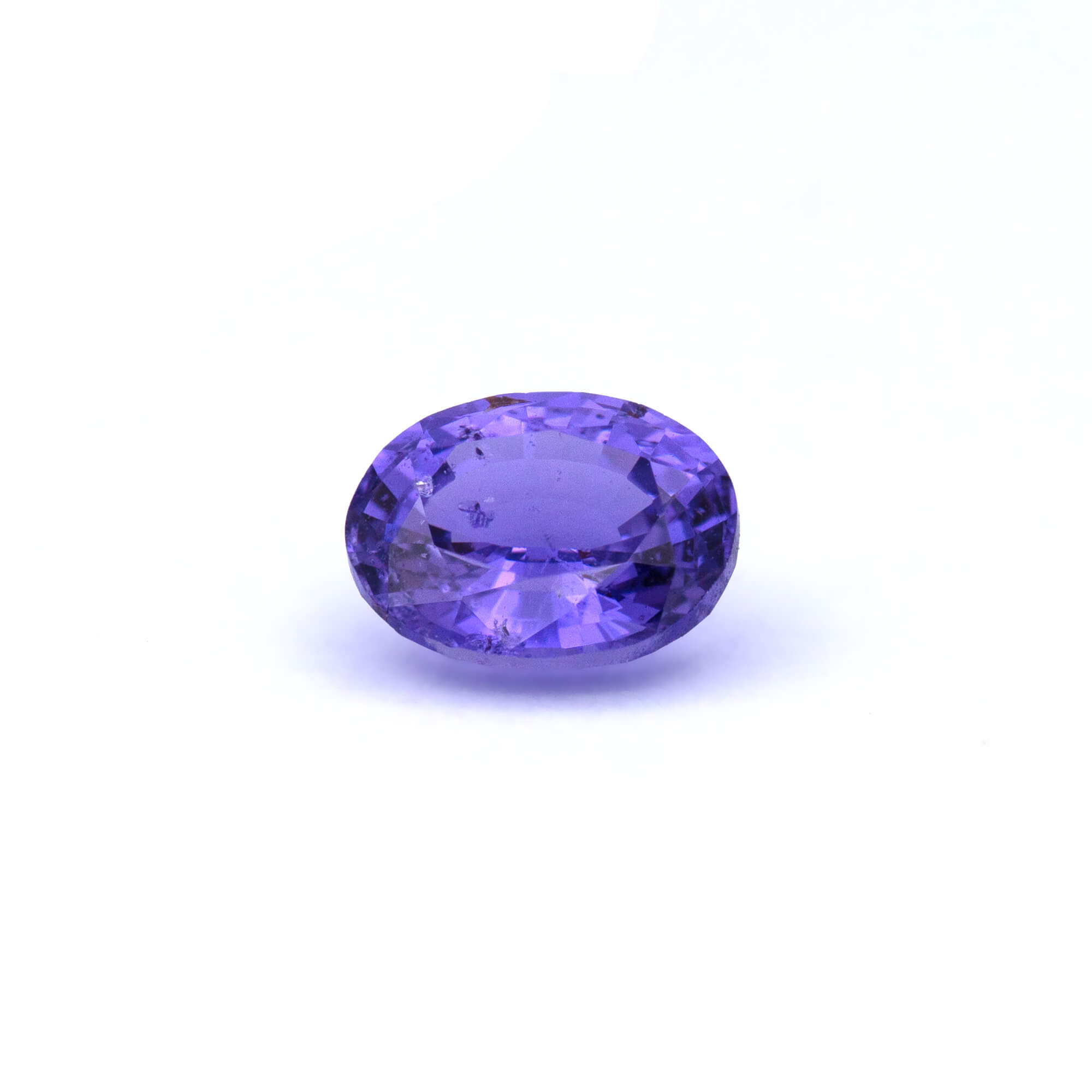 un-heated violet sapphire