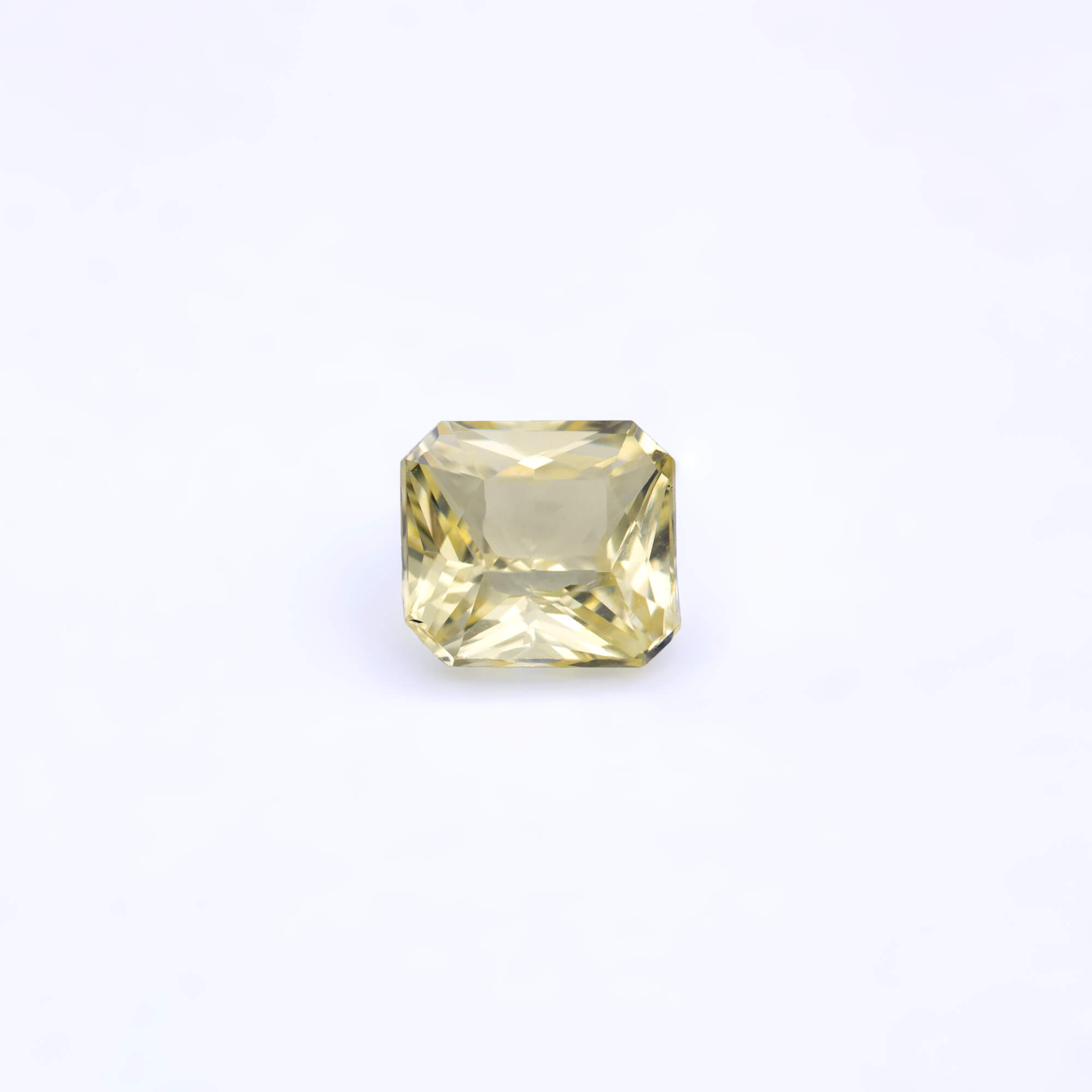 un-heated yellow sapphire