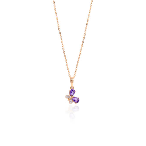 featured-paradise butterfly diamond & amethyst necklace