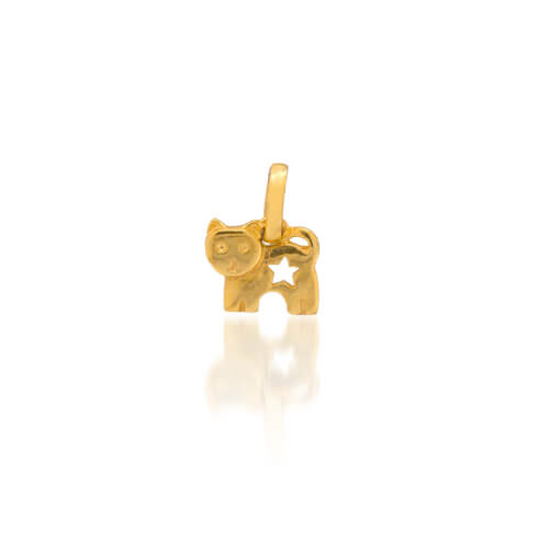 featured-kitty love gold pendant