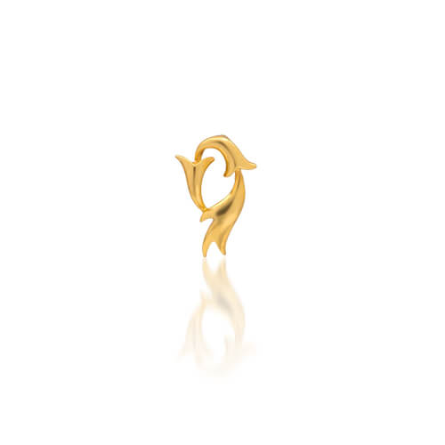 featured-leafy elegant gold pendant