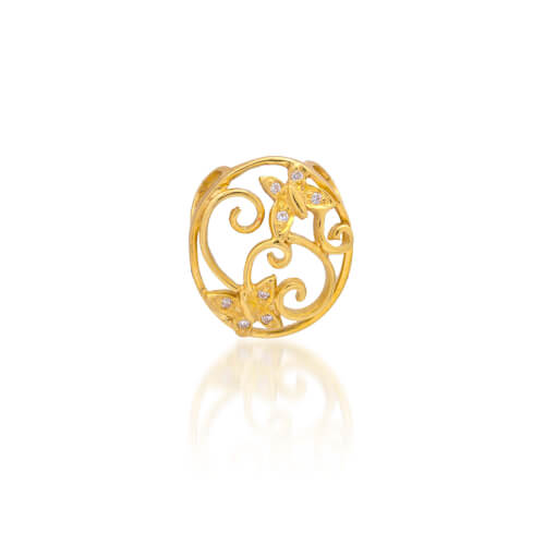 featured-art deco gold pendant