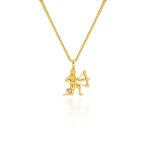 featured-sagittarius gold pendant