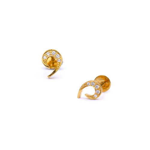 featured-forever fresh 22kt gold earrings