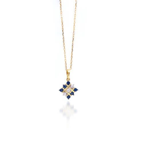 featured-making wishes blue sapphire & diamond necklace